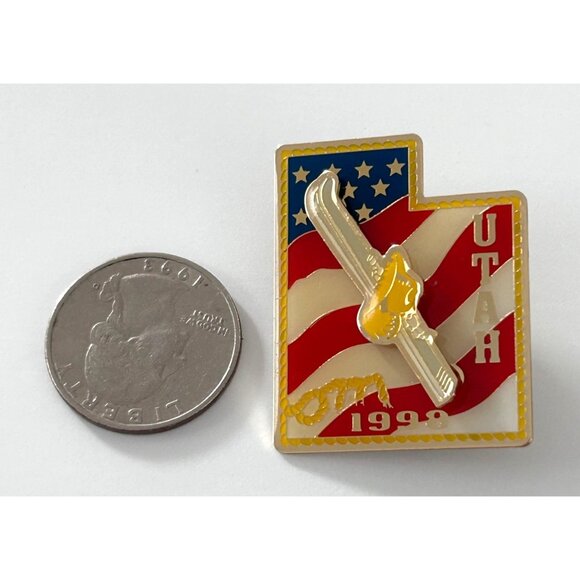 Vintage Odyssey of the Mind 1999 Utah OotM UT 3D Enamel Pin - Picture 2 of 3